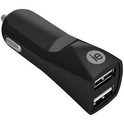 Picture of iEssentials IEN-PC32A-BK 3.4-Amp Dual USB Car Charger