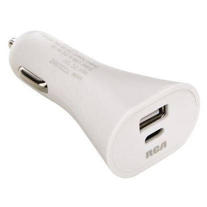 Picture of RCA TCD233WZ USB-C Car Charger