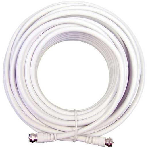 Picture of Wilson Electronics 950650 RG6 F-Male to F-Male Low-Loss Coaxial Cable (50ft)