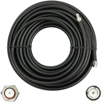 Image de Wilson Electronics 955832 RG58U SMA-Male to SMA-Female Low-Loss Foam Coaxial Extension Cable (30ft)