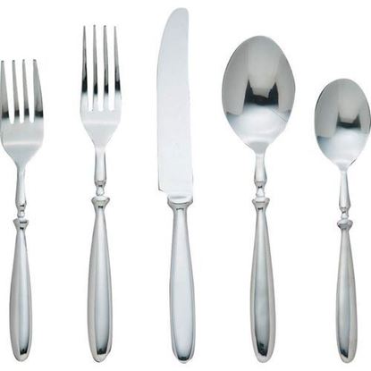 Picture of "Bistro" 20pc Forged 18/8 Stainless Steel Flatware Set