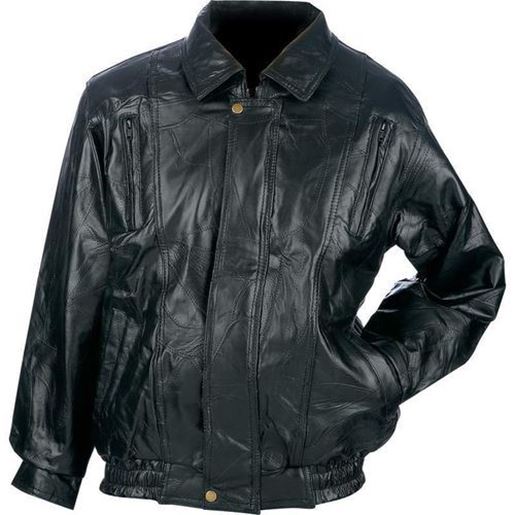 Picture of Genuine Top Grain Lambskin Leather Jacket