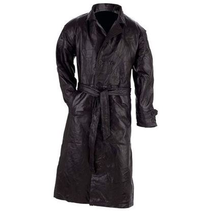 Picture of Genuine Leather Trench Coat