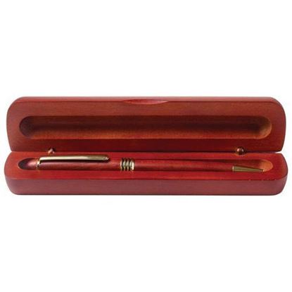 Picture of Rosewood Ballpoint Pen in a Rosewood Finish Gift Box