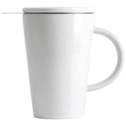 Foto de 13.5oz (400 ml) Porcelain Tea Steeping Mug