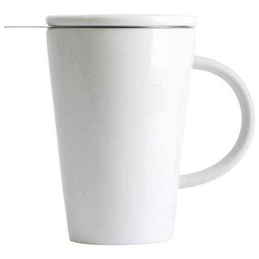 Image sur 13.5oz (400 ml) Porcelain Tea Steeping Mug