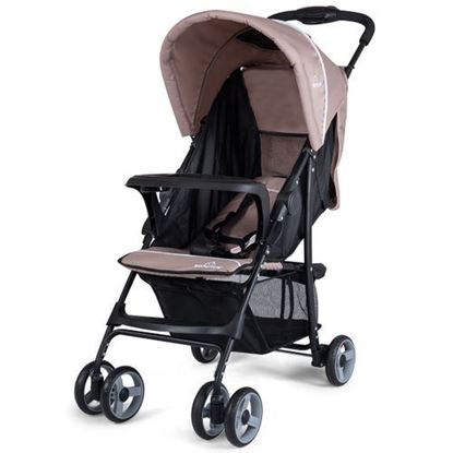 Picture of 5-Point Safety System Foldable Lightweight Baby Stroller-Coffee - Color: Coffee