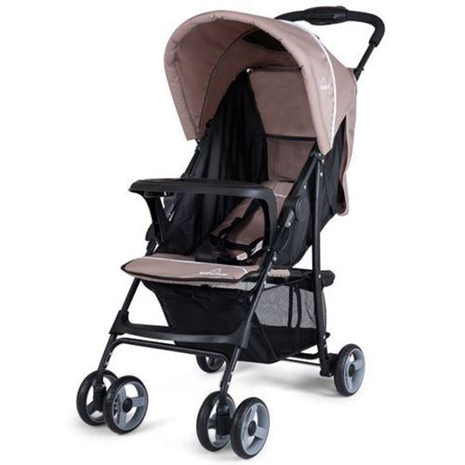 Picture of 5-Point Safety System Foldable Lightweight Baby Stroller-Coffee - Color: Coffee