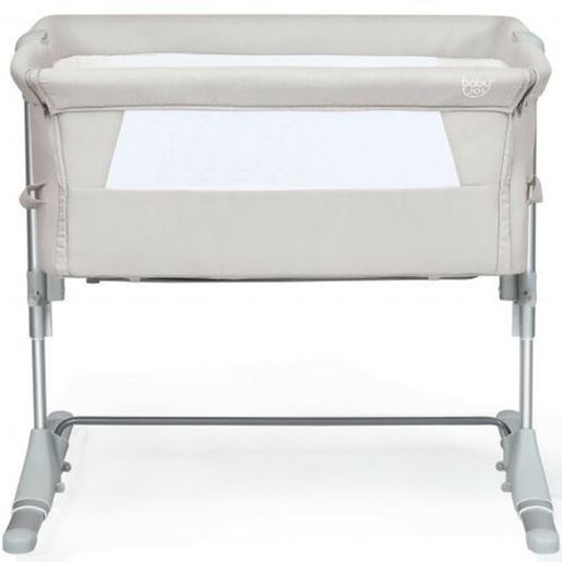 Picture of Travel Portable Baby Bed Side Sleeper  Bassinet Crib with Carrying Bag-Beige - Color: Beige