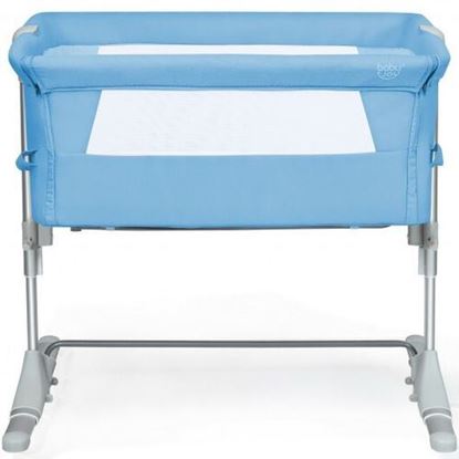 Picture of Travel Portable Baby Bed Side Sleeper  Bassinet Crib with Carrying Bag-Blue - Color: Blue