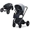 Foto de 2 in 1 Convertible Baby Stroller with Oversized Storage Basket-Gray - Color: Gray