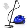 Picture of 2000W Heavy Duty Multi-purpose Steam Cleaner Mop with Detachable Handheld Unit-Blue - Color: Blue