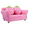 Picture of BL/PI Kids Strawberry Armrest Chair Sofa-Pink - Color: Pink