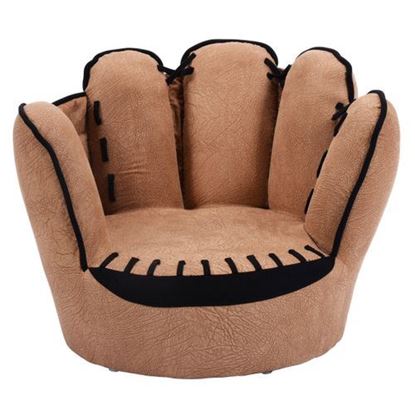 Picture of Household Five Fingers Baseball Glove Shaped Kids Leisure Upholstered Sofa