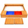 Picture of Kids Outdoor Playset Backyard Cedar Sandbox