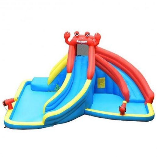 Picture of Inflatable Water Slide Crab Dual Slide Bounce House without Blower