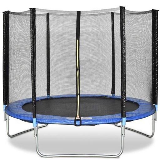 Picture of 8 feet Safety Jumping Round Trampoline with Spring Safety Pad