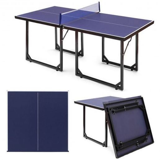 Picture of Multi-Use Foldable Midsize Removable Compact Ping-pong Table