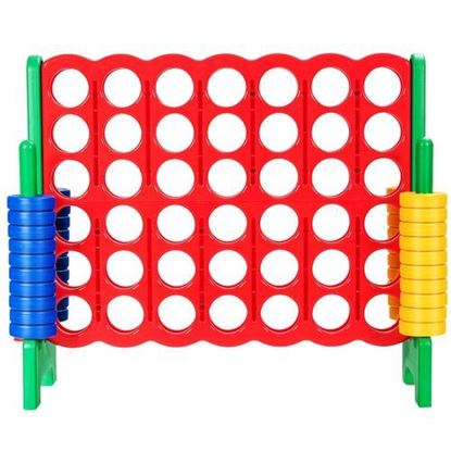Image de Jumbo 4-to-Score Giant Game Set with Storage Carrying Bag-Green - Color: Green
