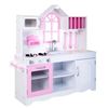 Picture of Wood Toy Kitchen Kids Cooking Pretend Play Set