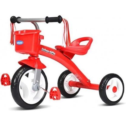 Picture of Kids Tricycle Rider with Adjustable Seat-Red - Color: Red