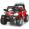 Picture of 12 V Kids Ride On SUV Car with Remote Control LED Lights - Color: Red