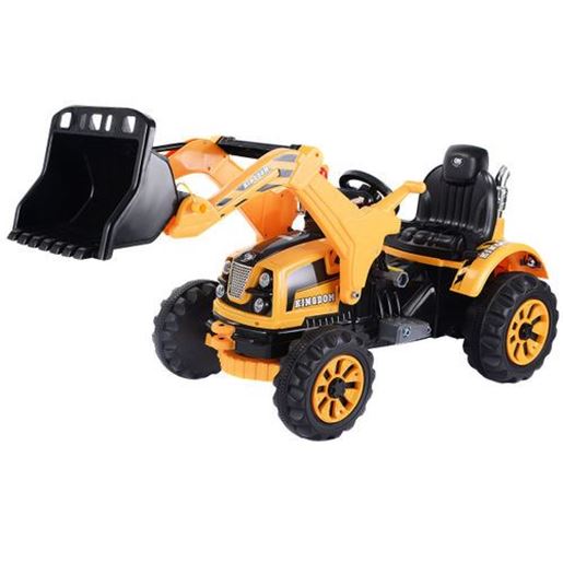 Picture of 12 V Battery Powered Kids Ride on Dumper Truck-Yellow - Color: Yellow