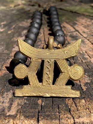 图片 Hand Made African Bead Necklace With African  Pendant 