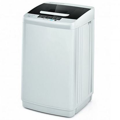 Picture of 8.8 lbs Portable Full-Automatic Laundry Washing Machine with Drain Pump