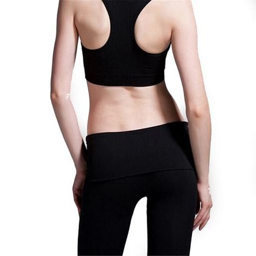 Picture of Athleisure Yoga Fitness Running Sport Aerobics Pant Cropped Trousers Wear Clothing Suit