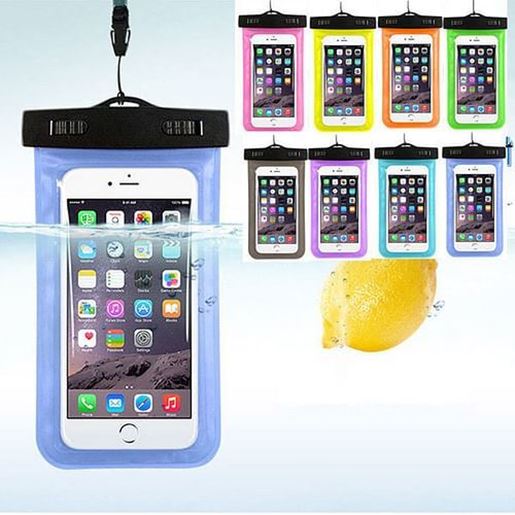 Picture of Cell Phone Waterproof Cover Universal Under Water Bag Transparent Touchscreen Mobile Phone Pouch