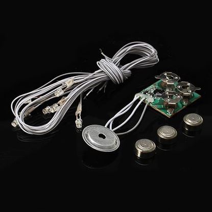 Picture of Hoomeda Voice Activated Light Dollhouse Part Button Cell Battery Light With Wires