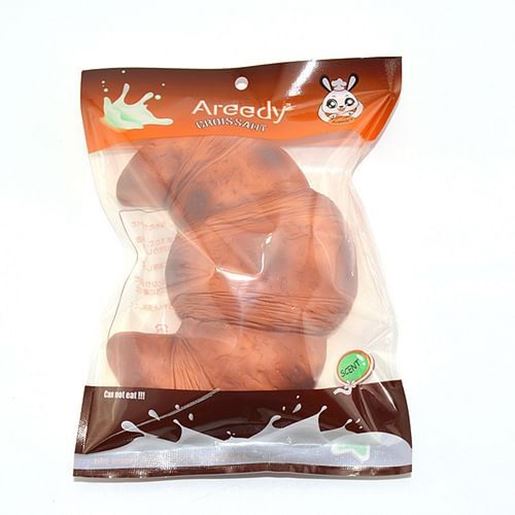 Picture of Areedy 18cm Croissant Squishy Scented Licensed Super Slow Rising Bread With Original Package