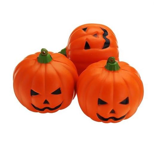 Picture of 7CM Halloween Squishy Simulation Random Super Slow Rising Smile Pumpkin Squishy Fun Toys Decoration