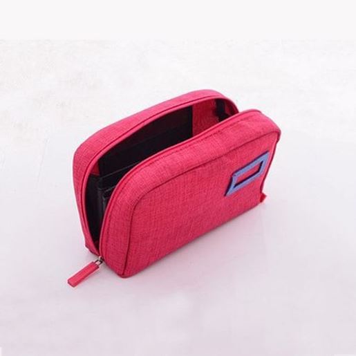 Picture of Honana HN-TB15 Travel Passport Organizer Ticket Toiletry Cosmetic Storage Bag