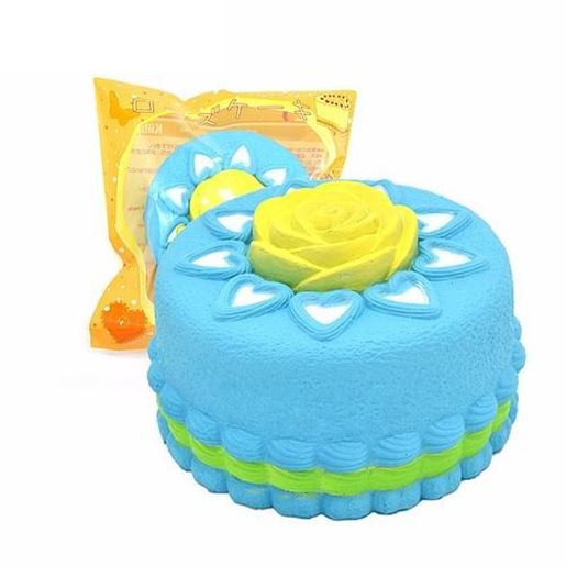 Picture of Kiibru Squishy Jumbo Rose Cake Licensed Slow Rising Original Packaging Collection Gift Decor Toy