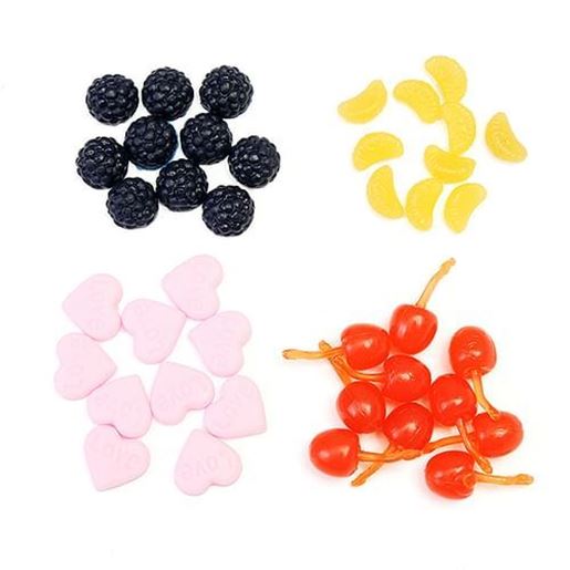 Picture of Food Accessories Orange Strawberry Ultralight Clay Resin Soil Clay Soil DIY Accessories