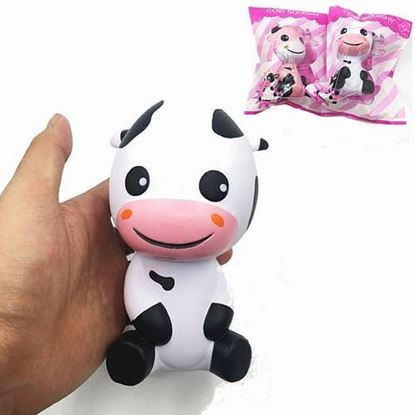 Picture of Squishy Baby Cow Jumbo 14cm Slow Rising With Packaging Animals Collection Gift Decor Toy