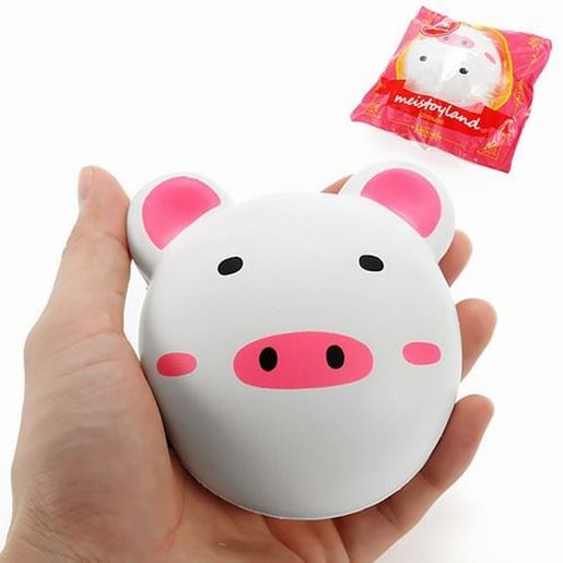 Picture of Meistoyland Squishy Piggy Bun 9cm Pig Slow Rising With Packaging Collection Gift Decor Soft Toy