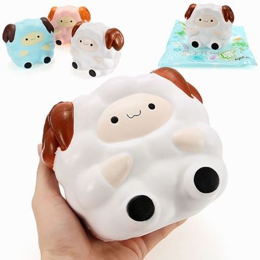 Picture of Squishy Jumbo Sheep 13cm Slow Rising With Packaging Collection Gift Decor Soft Squeeze Toy