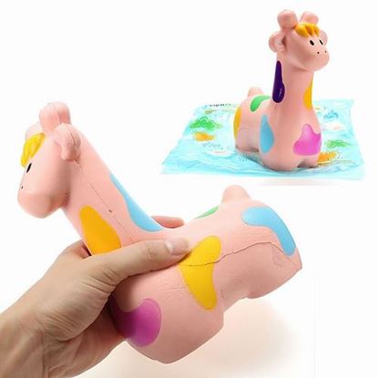 Picture of NO NO Squishy Giraffe Jumbo 20cm Slow Rising With Packaging Collection Gift Decor Soft Squeeze  Toy