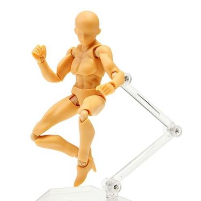 Image de Movable Anime Model DIY Figma Male Skin Color Figure Figma Archetype Doll 13cm PVC Doll Toy
