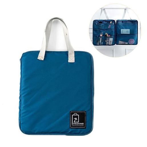 Picture of Honana HN-TB41 Portable Travel Cosmetics Storage Bag Waterproof Toiletry Passporrt Organizer