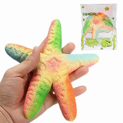 Picture of Xinda Squishy Starfish 14cm Soft Slow Rising With Packaging Collection Gift Decor Toy