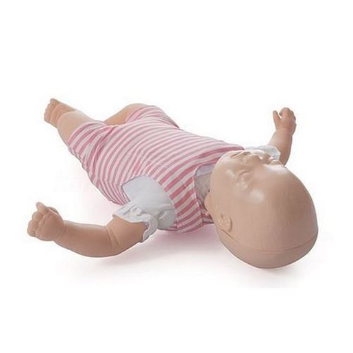 Picture of CPR Reborn Doll Resusci Infant Training Manikin Model With Case 6 Airways Set