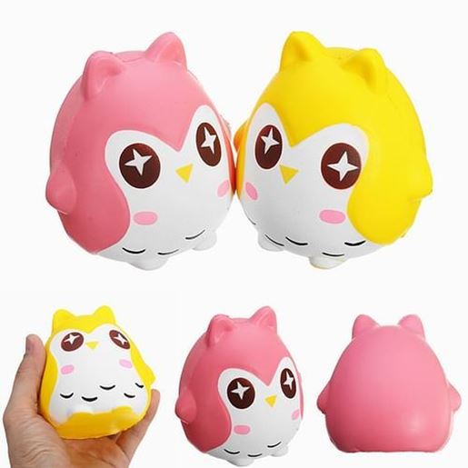 Picture of Squishy Owl 10cm Soft Sweet Cute Bird Animals Slow Rising Collection Gift Decor Toy