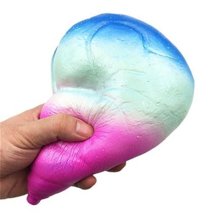 Image de Squishy Drumstick Chicken Bread Galaxy Color Jumbo 19cm Slow Rising Collection Gift Decor Toy