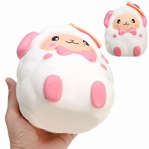 Picture of SquishyShop Huge Strawberry Sheep Squishy 19CM Jumbo Slow Rising Collection Gift Decor Giant Toy