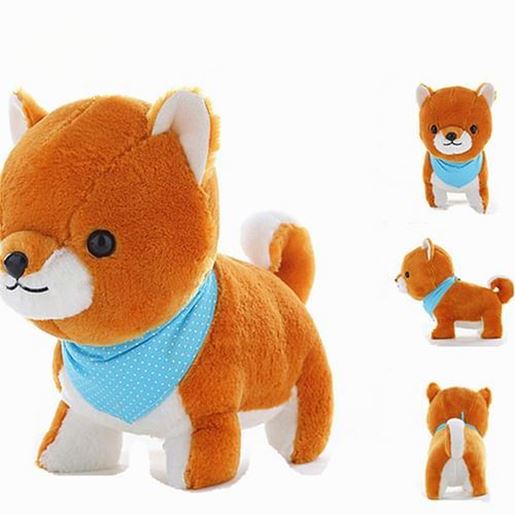 Picture of 40CM Creative Simulation Super Cute Little Amuse Firewood Dog Plush Toys Baby Children Birthday Gift