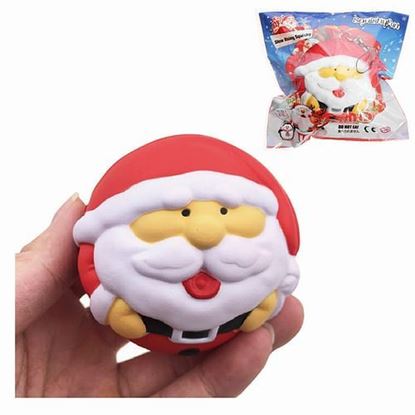 Picture of SquishyFun Squishy Snowman Father Christmas Santa Claus 7cm Slow Rising With Packaging Collection Gift Decor